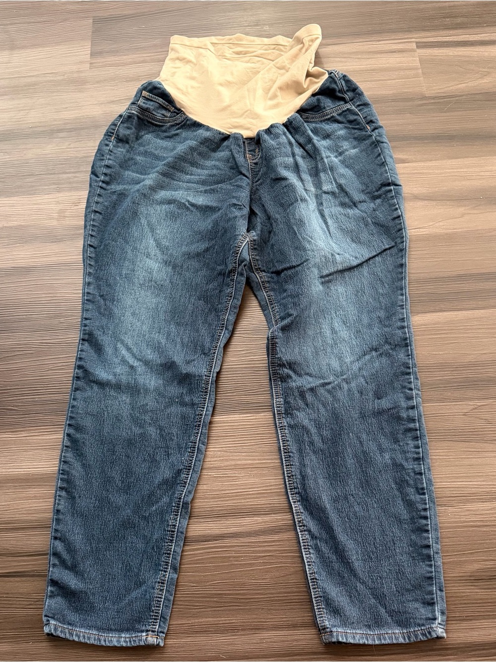 Indigo Blue Plus size Maternity Skinny Jeans size 3X